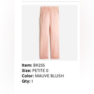 Petite Ingrid pant in Gramercy twill
Item BK255 - Size: PETITE 0